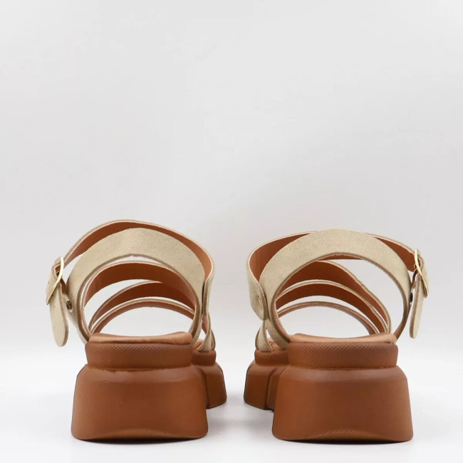 Chunky Flatforms από συνθετικό Καστόρ 35993