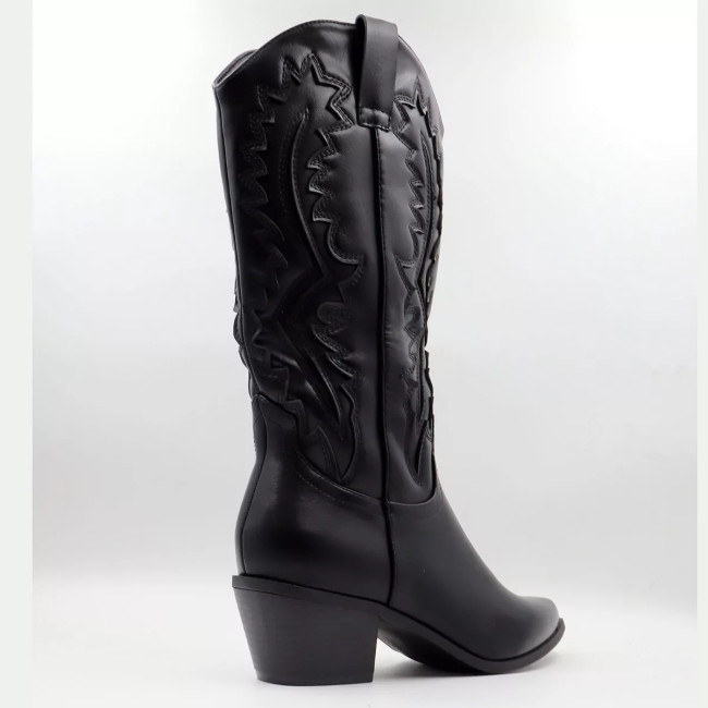 Cowboy boots με κέντημα V26-1