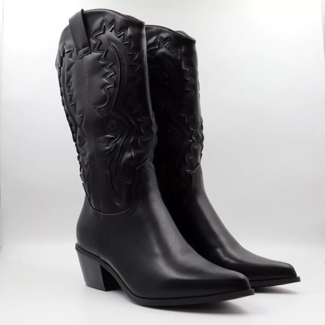 Cowboy boots με κέντημα V26-1