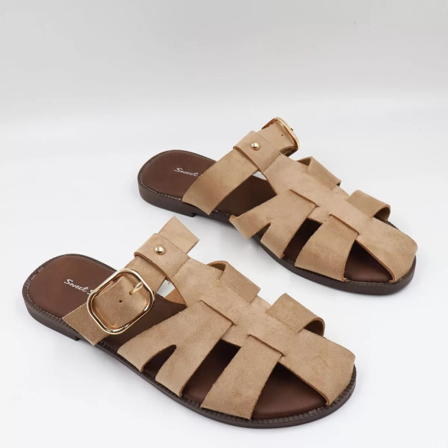 Flat Σανδάλια με λουράκια 9784