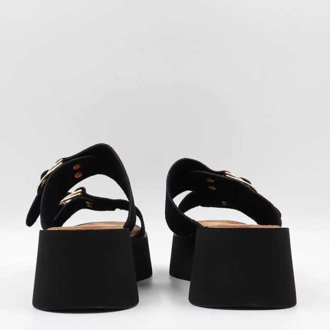 Flatform με λουράκια A763