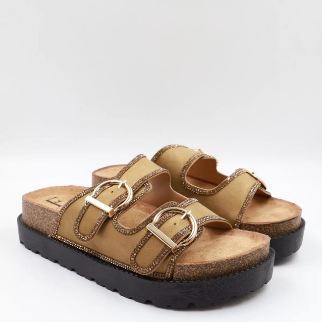 Flatform με λουράκια P2996
