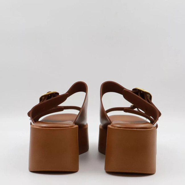 Flatform πλατφόρμες με λουράκια Diamantique ML384