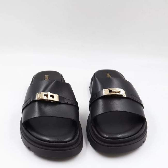 Flatform Σανδάλια με διακοσμητική αγκράφα ML540