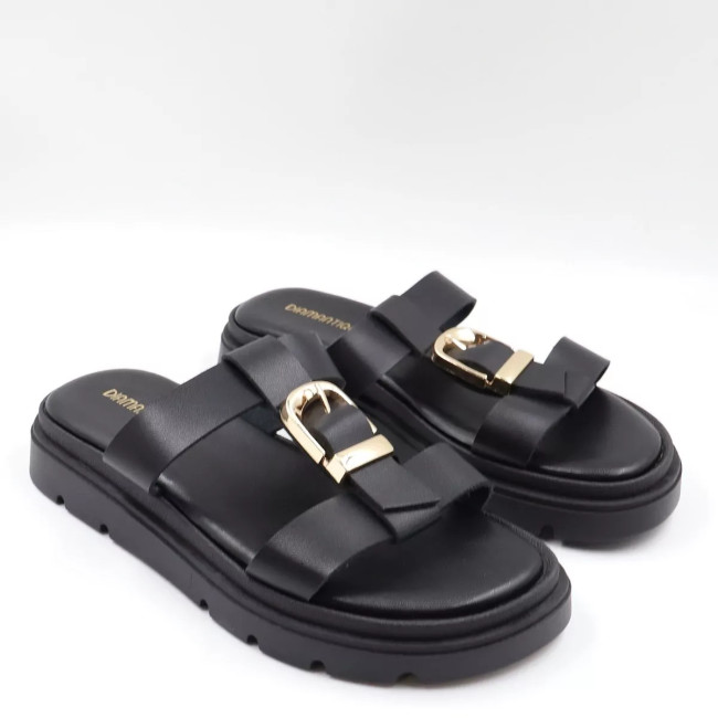 Flatform Σανδάλια με διακοσμητική αγκράφα ML549