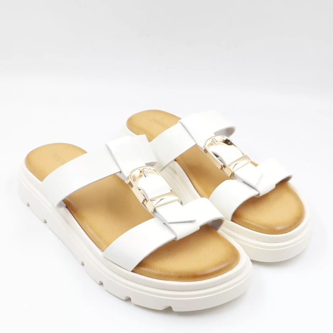 Flatform Σανδάλια με διακοσμητική αγκράφα ML549