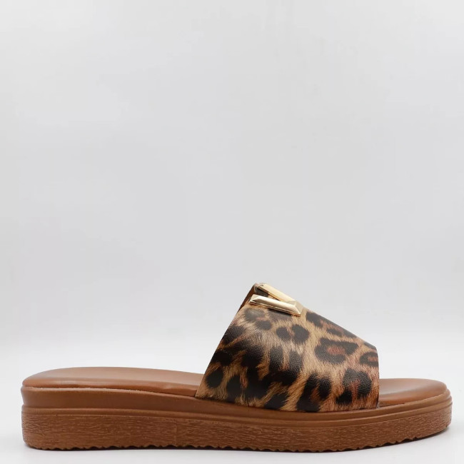 Flatform σανδάλια με διακοσμητικό Dimantique ML361
