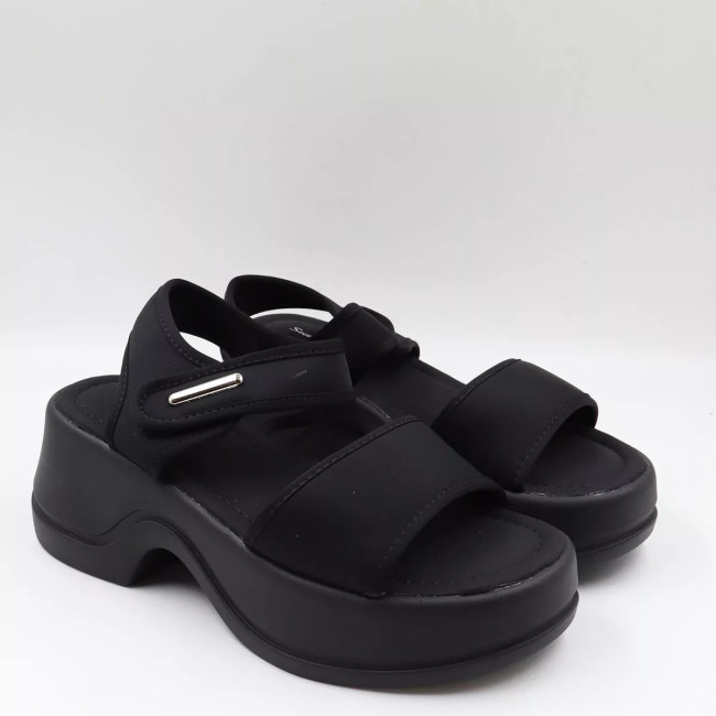 Flatform Σανδάλια με scratch YL5078
