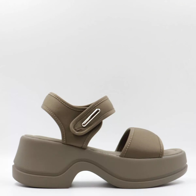 Flatform Σανδάλια με scratch YL5078