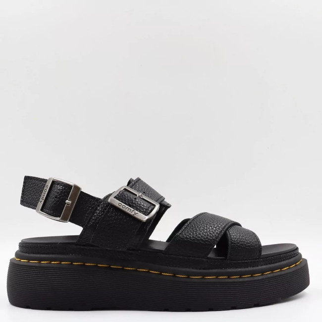 Flatform σανδάλια με χιαστή λουράκια 5363