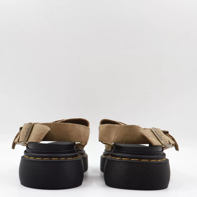 Flatform σανδάλια με χιαστή λουράκια 5363