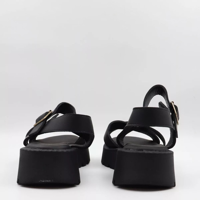 Flatform σανδάλια με χιαστή λουράκια Mira Max Y2085