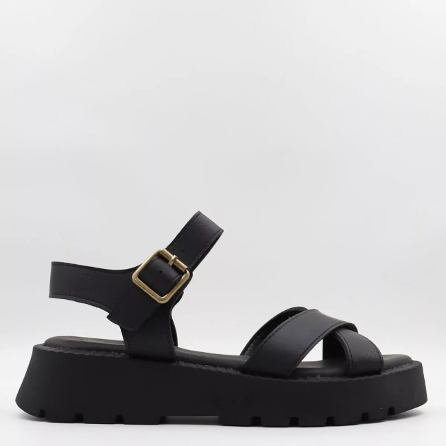 Flatform σανδάλια με χιαστή λουράκια Mira Max Y2085