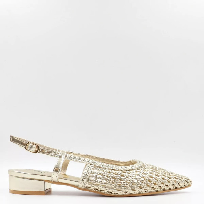 Γόβες openheel με πλέξη DM5313-15