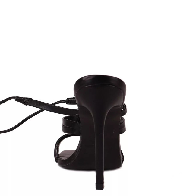 Γυναικεία πέδιλα lace up K3140