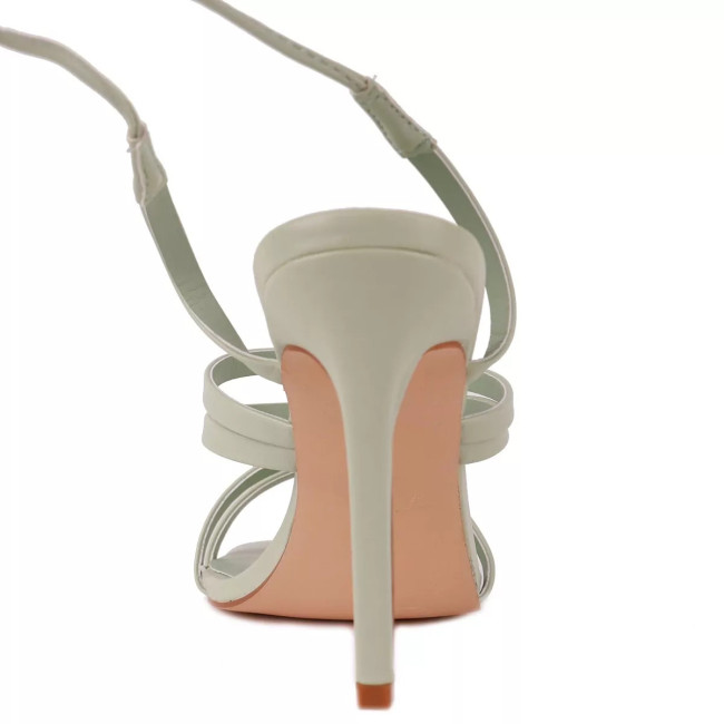 Γυναικεία πέδιλα lace up K3140