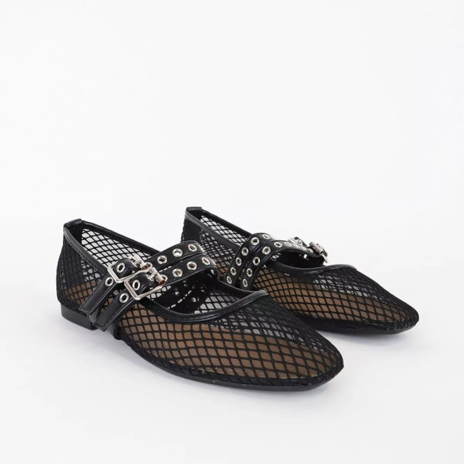 Μπαλαρίνες με διπλή μπαρέτα Sweet shoes 2779