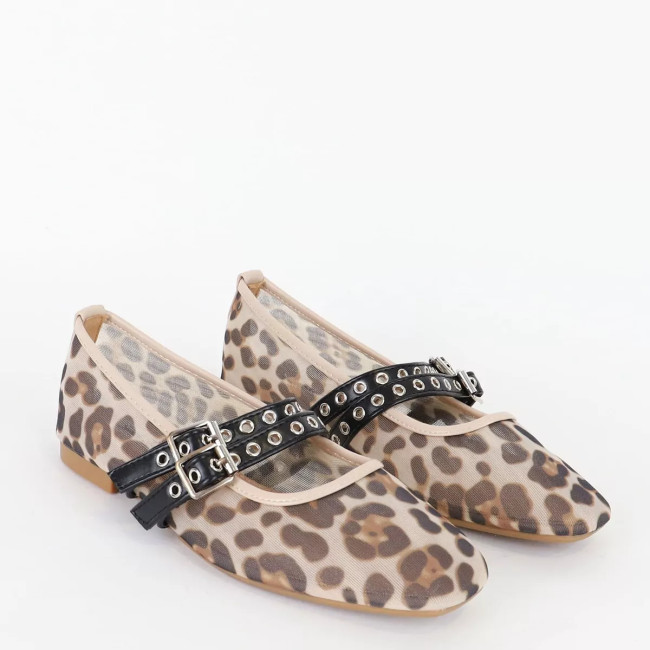 Μπαλαρίνες με διπλή μπαρέτα Sweet shoes 2779