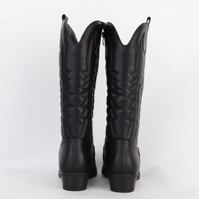 Μπότες Cowboy με τακούνι Diamantique ML155