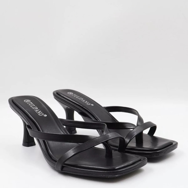 Mules μονόχρωμα L2957