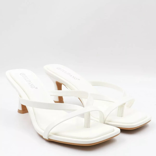 Mules μονόχρωμα L2957