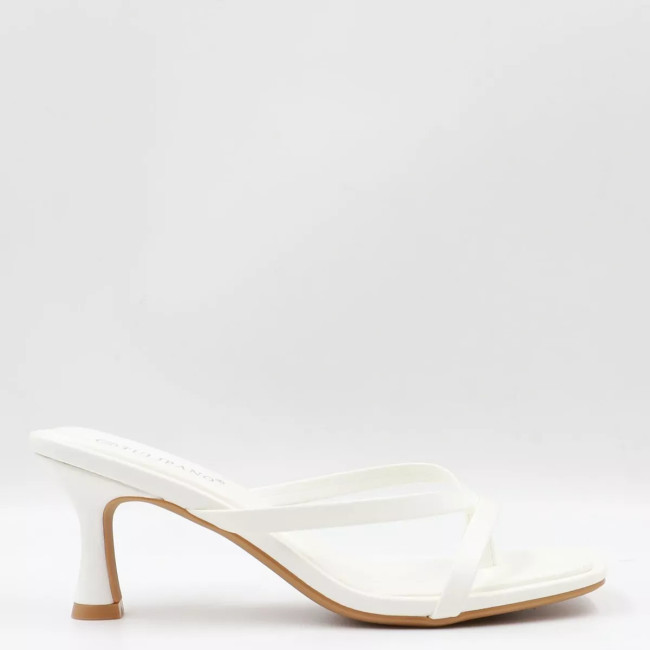 Mules μονόχρωμα L2957
