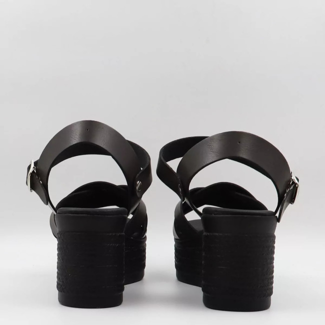Πλατφόρμες με φιάπα & μπαρέτα Gshoes 29691