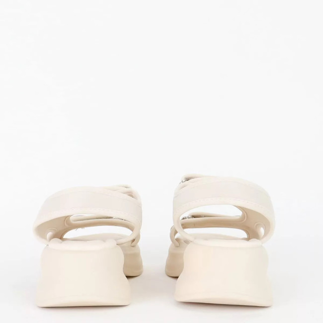Σανδάλια flatform με λουράκια Sweet shoes YL5017
