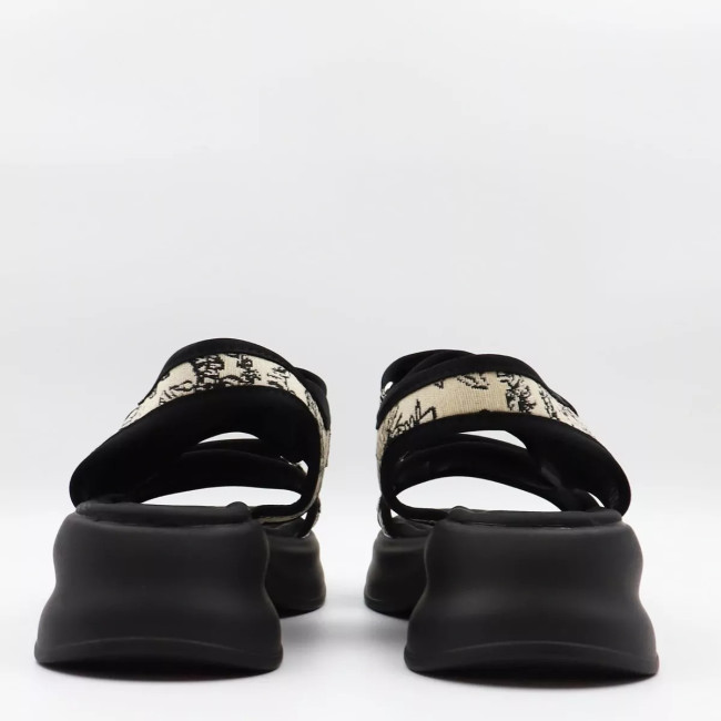 Σανδάλια flatform με λουράκια Sweet shoes YL5017