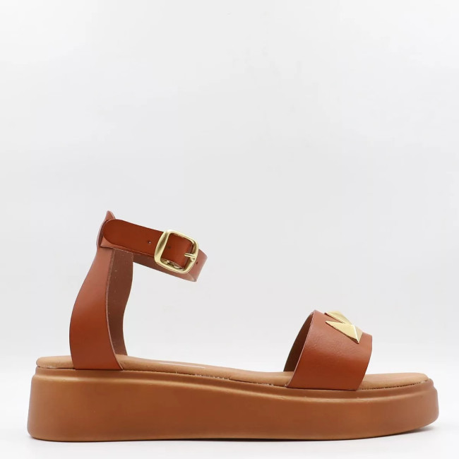 Σανδάλια με διακοσμητικά & μπαρέτα Gshoes 33761