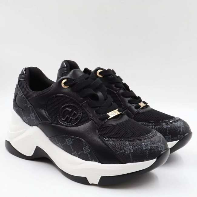 Sneakers Chunky σε συνδυασμό υλικών H9076