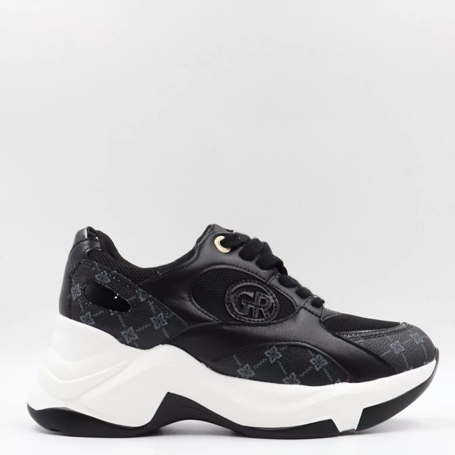 Sneakers Chunky σε συνδυασμό υλικών H9076