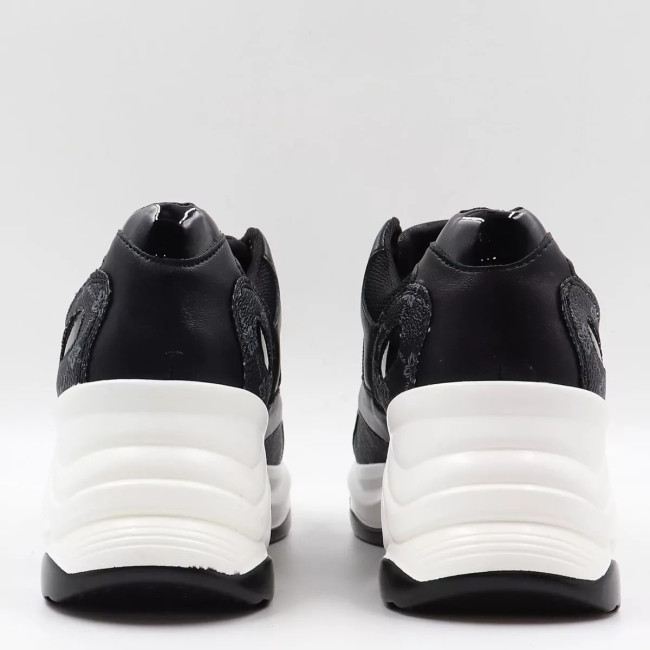 Sneakers Chunky σε συνδυασμό υλικών H9076