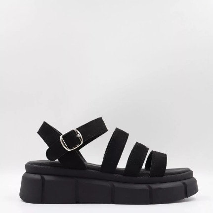 Chunky Flatforms από συνθετικό Καστόρ 35993