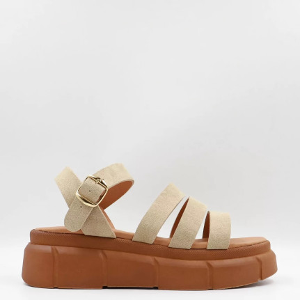 Chunky Flatforms από συνθετικό Καστόρ 35993