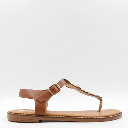 Flat σανδάλια με διακοσμητικά VB6717