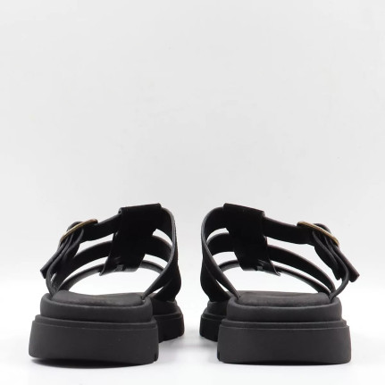 Flatform Καστόρ παντοφλες με 3 λουριά Y2509