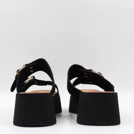 Flatform με λουράκια A763
