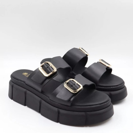 Flatform με λουράκια & τοκάδες Lia's 910L