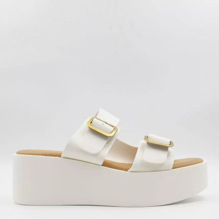Flatform πλατφόρμες με λουράκια Diamantique ML384