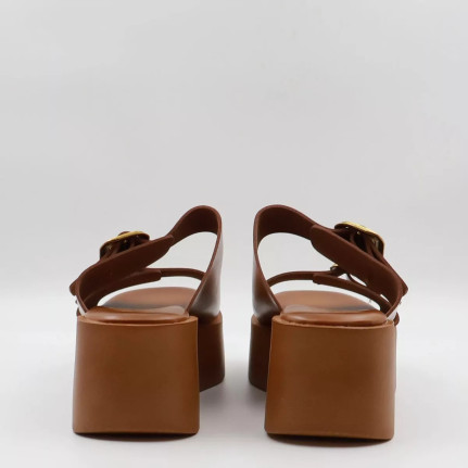 Flatform πλατφόρμες με λουράκια Diamantique ML384