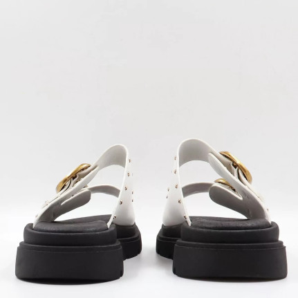 Flatform Σανδάλια με 2 τόκες και τρουξ Y2512