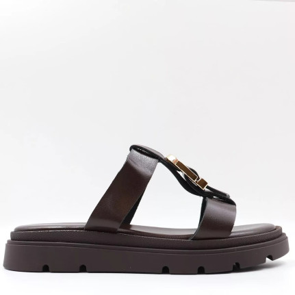 Flatform Σανδάλια με διακοσμητική αγκράφα ML549