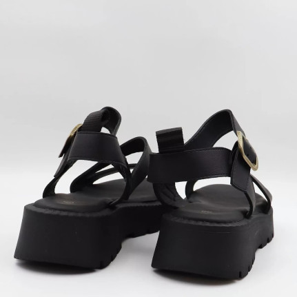 Flatform σανδάλια με λοξώ λουράκι Mira max Y2079