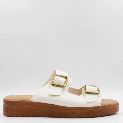 Flatform σανδάλια με λουράκια Diamantique ML373