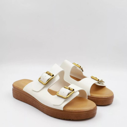 Flatform σανδάλια με λουράκια Diamantique ML373