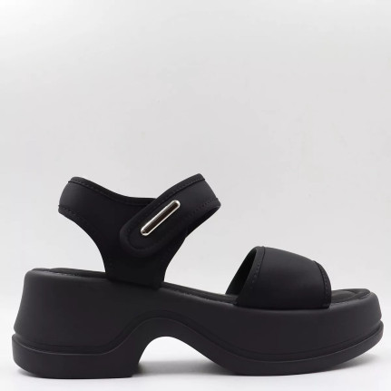 Flatform Σανδάλια με scratch YL5078