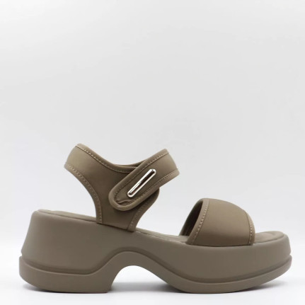 Flatform Σανδάλια με scratch YL5078