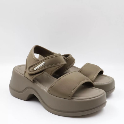 Flatform Σανδάλια με scratch YL5078