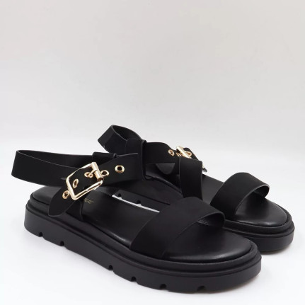 Flatform Σανδάλια με χιαστή λουράκι ML548